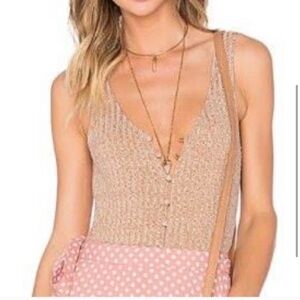 Privacy Please Gyle Bodysuit Tan S Revolve